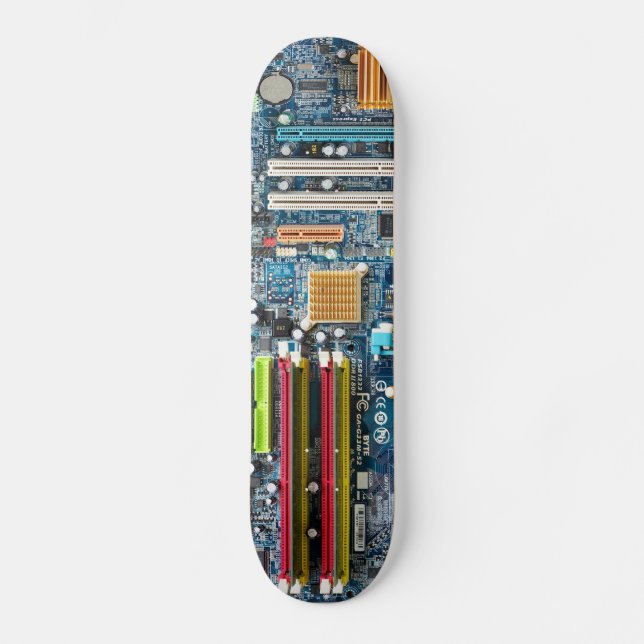 Schalttafel Skateboard (Vorderseite)