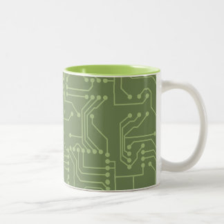 Schalttafel Zweifarbige Tasse