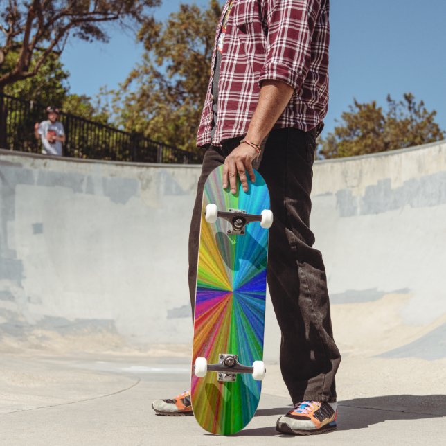 Schaltungsanordnung Gradient Rainbow Skateboard (Außenbereich 2)