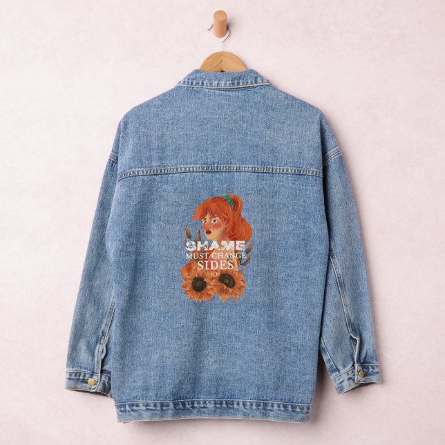 Scham muss die Seite wechseln Jeansjacke (Hangar)
