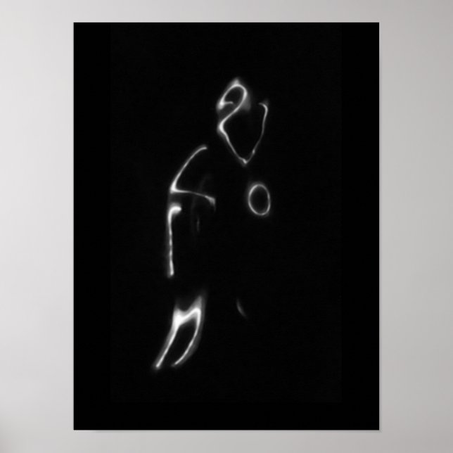 Schamane ~ Poster oder Leinwand 16x12 (Vorne)