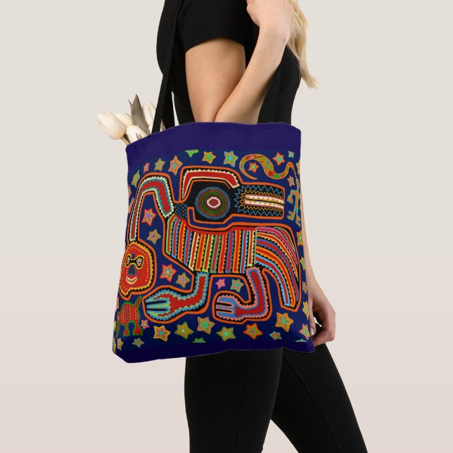 Schamanen-Geist-Schlange Tasche (Von Nahem)