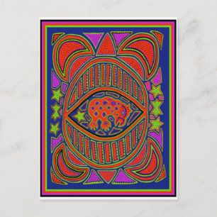 Schamanen-Schildkröten-Geist Postkarte