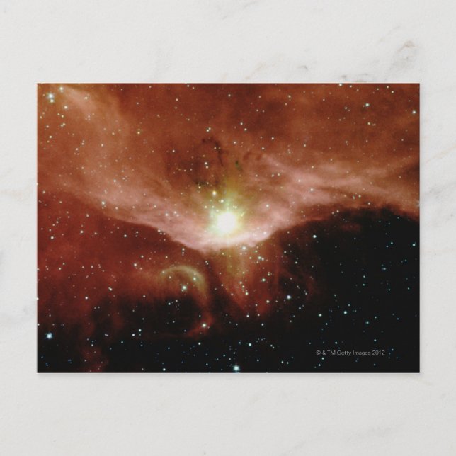 Schärfe 140 Nebel Postkarte (Vorderseite)