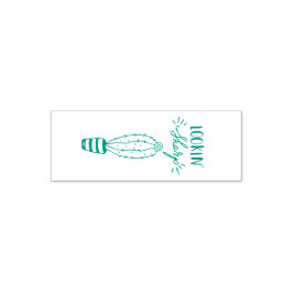 Schärfe Cactus Teacher Briefmarke Permastempel
