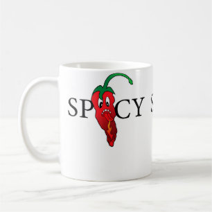 Scharfe Chili-Pfeffer-Emoticon Scharfe Emoticon Ch Kaffeetasse