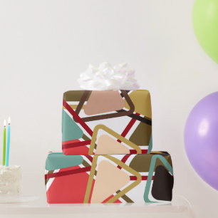 scharfe Dreiecke Geschenkpapier