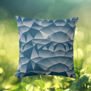 Scharfe Geometrie Blau is not a correct translatio Kissen