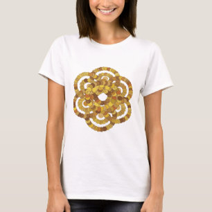 Scharfe graue ABSTRACT ART Statement Design T-Shirt