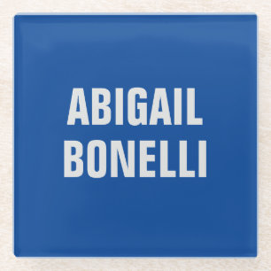 Scharfe, maßgeschneiderte, exzellente minimalistis glasuntersetzer