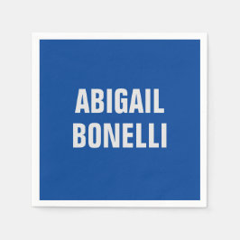 Scharfe, maßgeschneiderte, exzellente minimalistis serviette