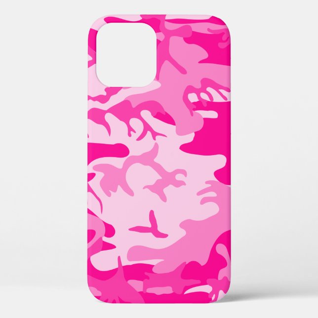 scharfe rosa Camouflage Case-Mate iPhone Hülle (Rückseite)
