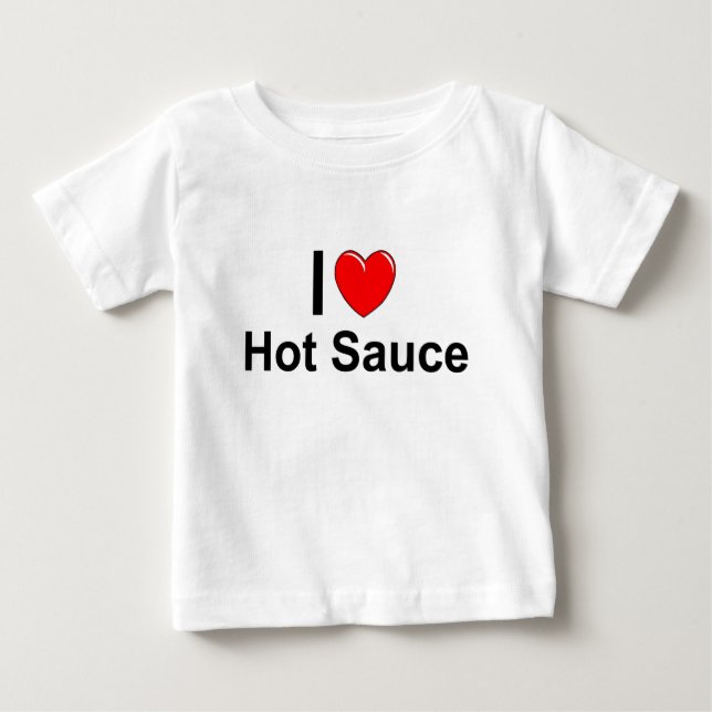 Scharfe Soße Baby T-shirt (Vorderseite)