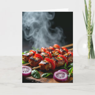 Scharfe Spieße Vatertagskarte Karte