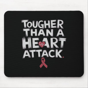 Schärfer als Herzinfarkt Mousepad