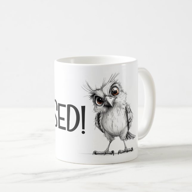 Scharfer Habicht Kaffeetasse (VorderseiteRechts)