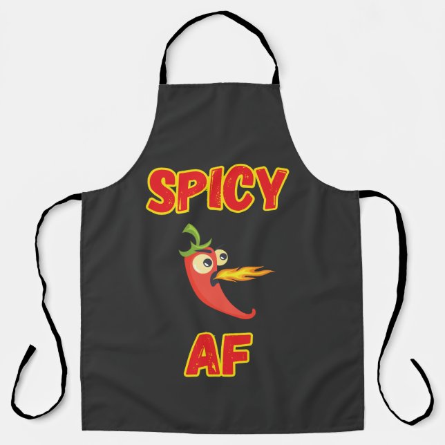 scharfer Hot Pepper AF Schürze (Vorderseite)