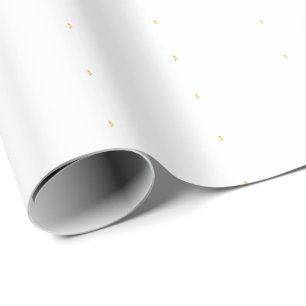 scharfer Senf aus den Nadeln des Packpapiers Geschenkpapier