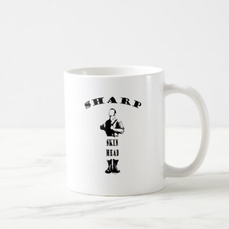 scharfer Skinhead Kaffeetasse