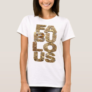 Scharfes Gold FABULOSES Modernes Design T-Shirt