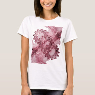 Scharfes Silber ABSTRACT ART Statement Design T-Shirt