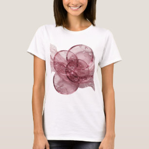 Scharfes Silber ABSTRACTE KUNST Moderne Gestaltung T-Shirt