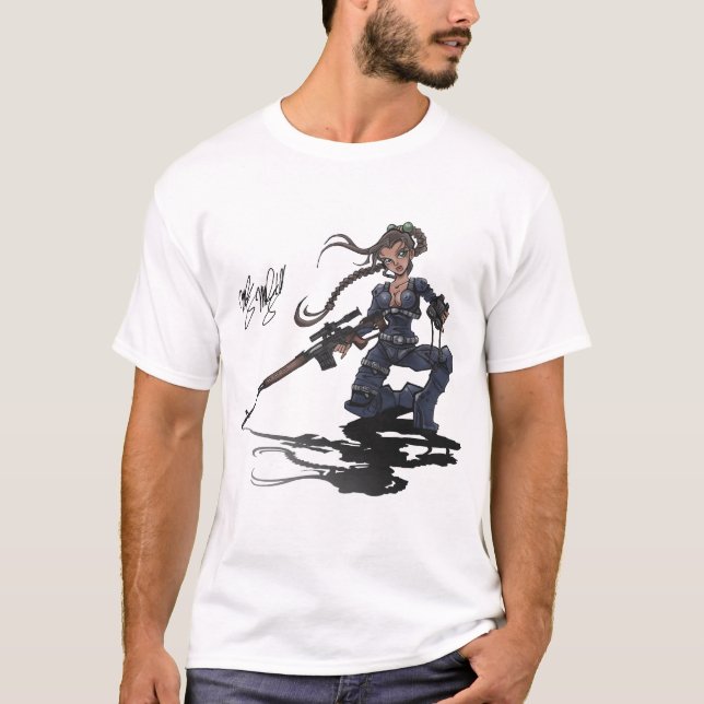 Scharfschütze einer T-Shirt (Vorderseite)