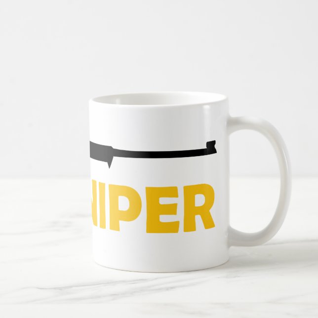 ** SCHARFSCHÜTZE ** KAFFEETASSE (Rechts)