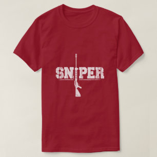 Scharfschütze-taktischer Schütze - Präzisionsmarks T-Shirt