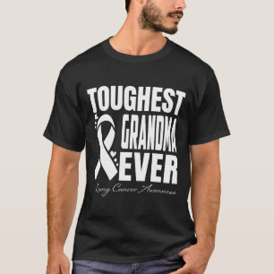 Schärfste GRANDMA je Lungenkrebsbewusstsein T-Shirt