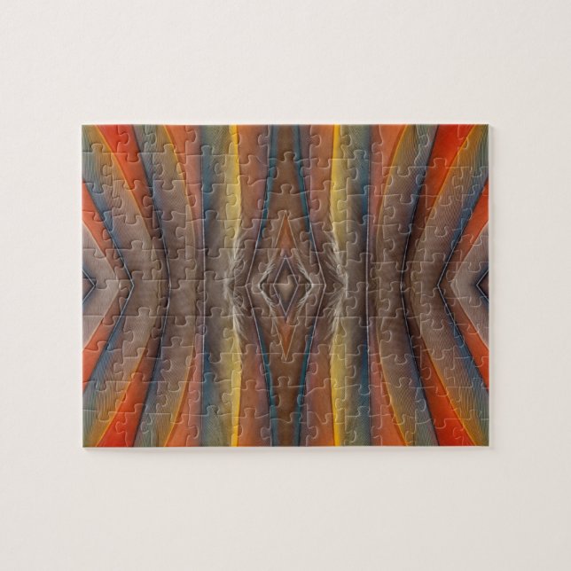 Scharlachara-Federdesign (Horizontal)