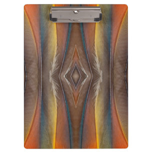 Scharlachara-Federdesign Klemmbrett