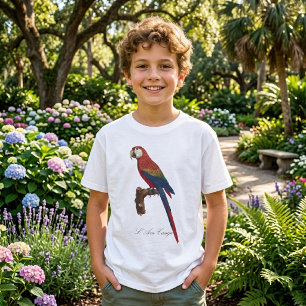 Scharlachara oder Rotbrust-Ara, Ara macao T-Shirt