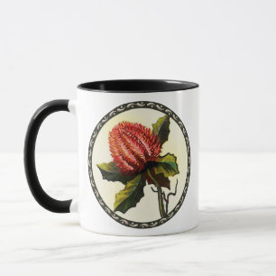 Scharlachrot Banksia- Tasse