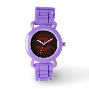 Scharlachrot Schläger- Armbanduhr