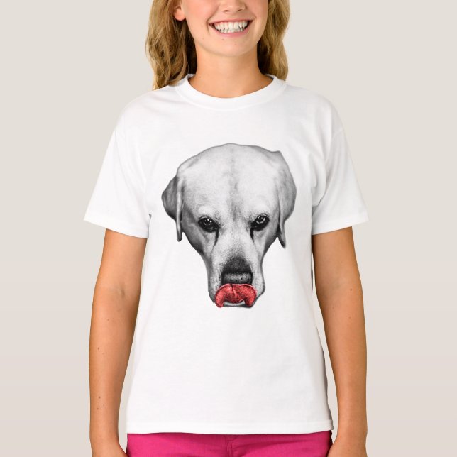 Scharlachrot Stille T-Shirt (Vorderseite)