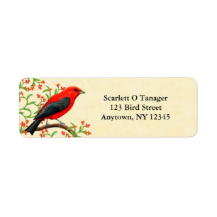Scharlachrot Tanager-kundengerechtes