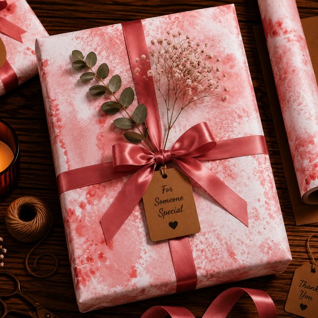 Scharlachrote Flüstern Geschenkpapier Set (Von Creator hochgeladen)