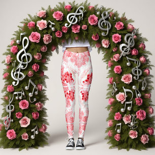 Scharlachrote Flüstern Leggings