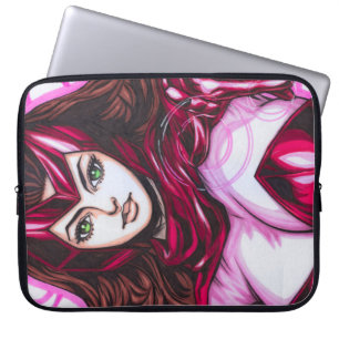 Scharlachrote Hexe ~ Wanda Maximoff Laptopschutzhülle
