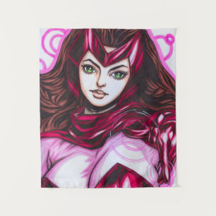 Scharlachrote Hexe ~ Wanda Maximoff Wandteppich