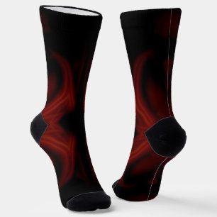 Scharlachroter Fledermaus Socken