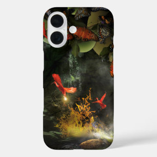Scharlachroter Ibis-Vögel STEHLEN DAS LICHT iPhone 16 Hülle