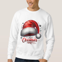 Scharlachroter Weihnachtsmannhut-Glanz