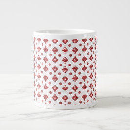 Scharlachrotes Kreuz in Harmonie Jumbo-Tasse