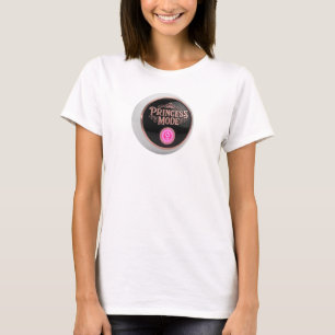 Scharlachrotes PRINCESS MODE künstlerisches Motiv T-Shirt