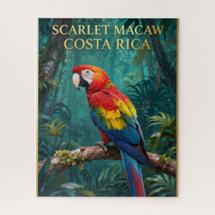 🌴 Scharlachsittich Costa-ricanische Tierwelt