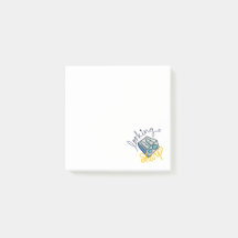 Scharm aussehen! Positivität Post-its