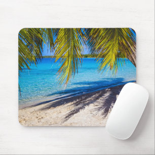 Schatten am Strand Mousepad