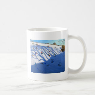 Schatten auf einem Hügel Monyash Kaffeetasse